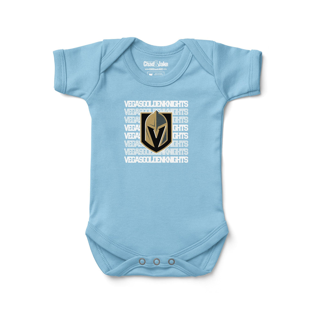 Vegas Golden Knights ’Retro’ Bodysuit - Blue / 0-3 MO