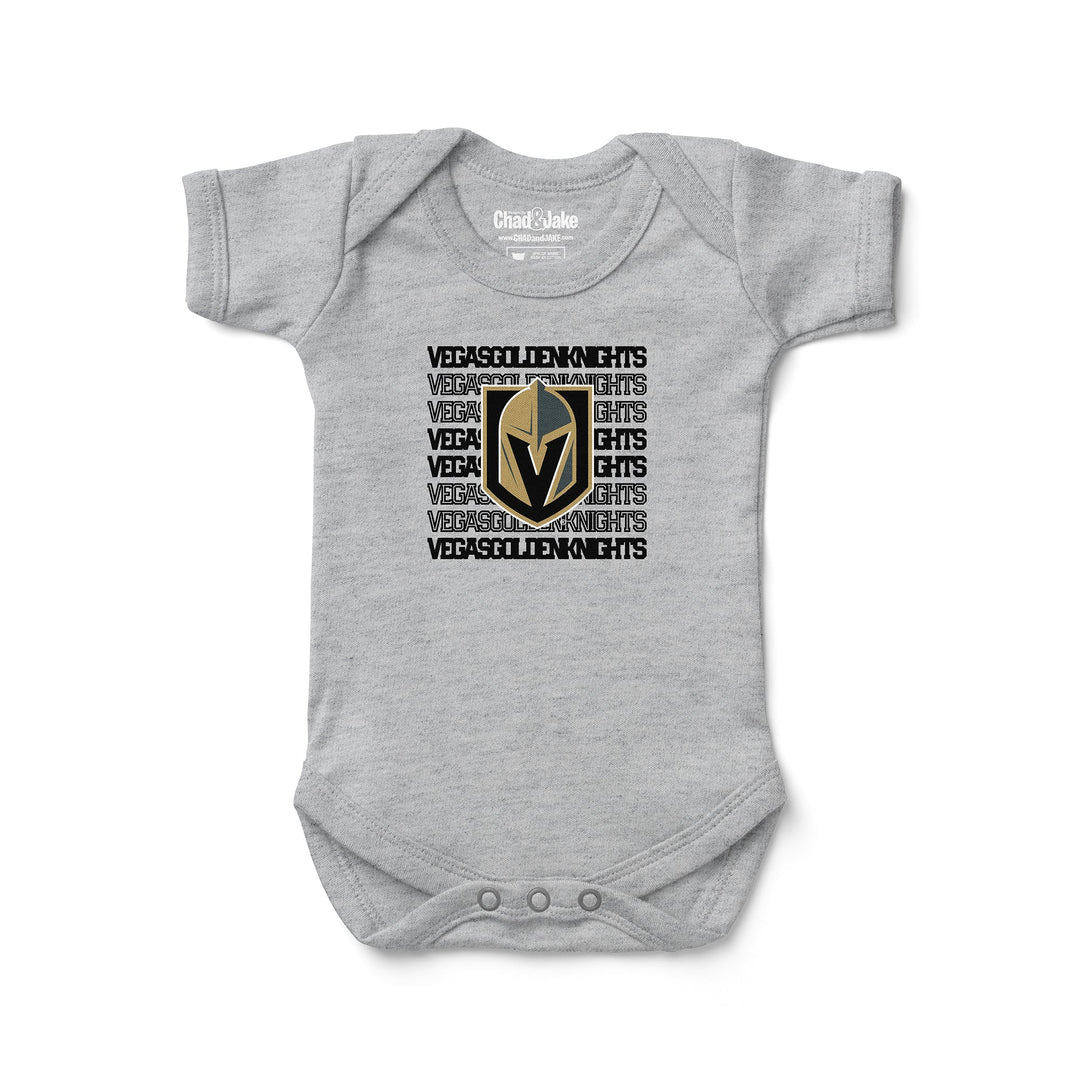 Vegas Golden Knights ’Retro’ Bodysuit - Heather Grey