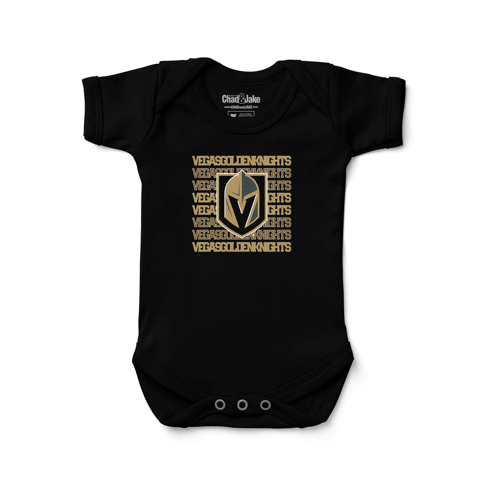 Vegas Golden Knights ’Retro’ Bodysuit - Black / 0-3 MO