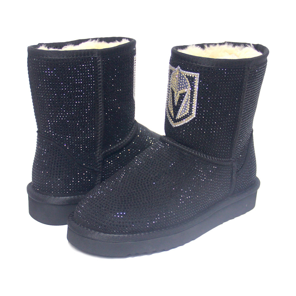 Vegas Golden Knights Rhinestone Boots - Boots