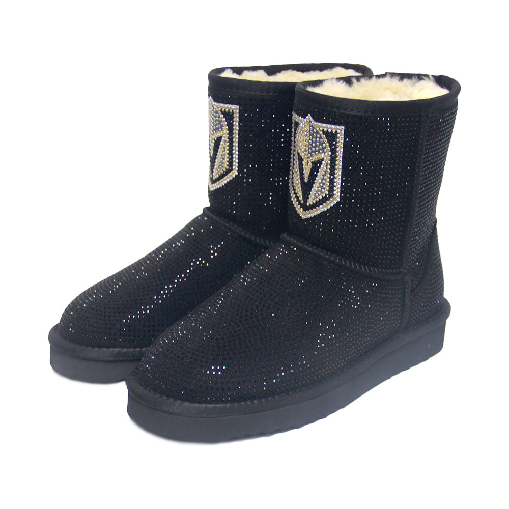 Vegas Golden Knights Rhinestone Boots - Boots