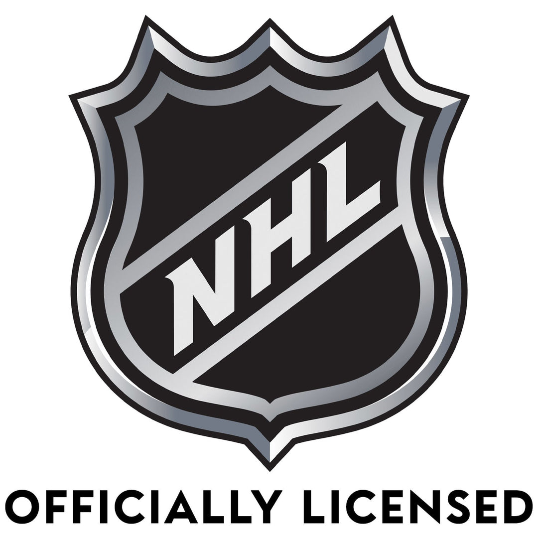 NHL logo with OFFICIALLY LICENSED text for Vegas Golden Knights merchandise security bear