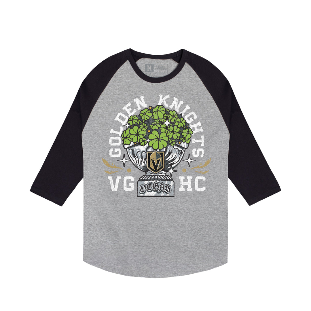 Vegas Golden Knights Shamrock Cup Raglan - Shirt