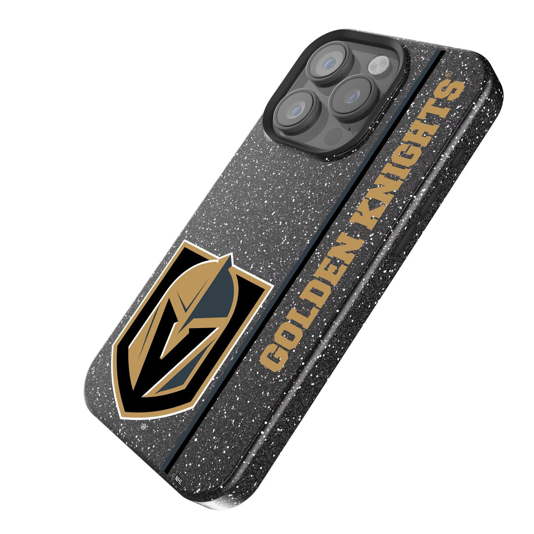 Vegas Golden Knights Sidebar Bling Black Phone Case - Phone