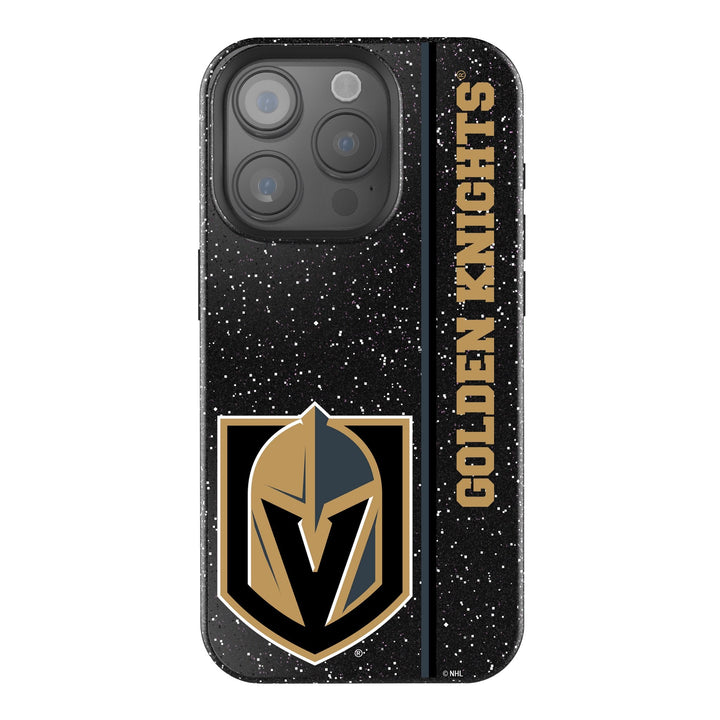 Vegas Golden Knights Sidebar Bling Black Phone Case - Phone