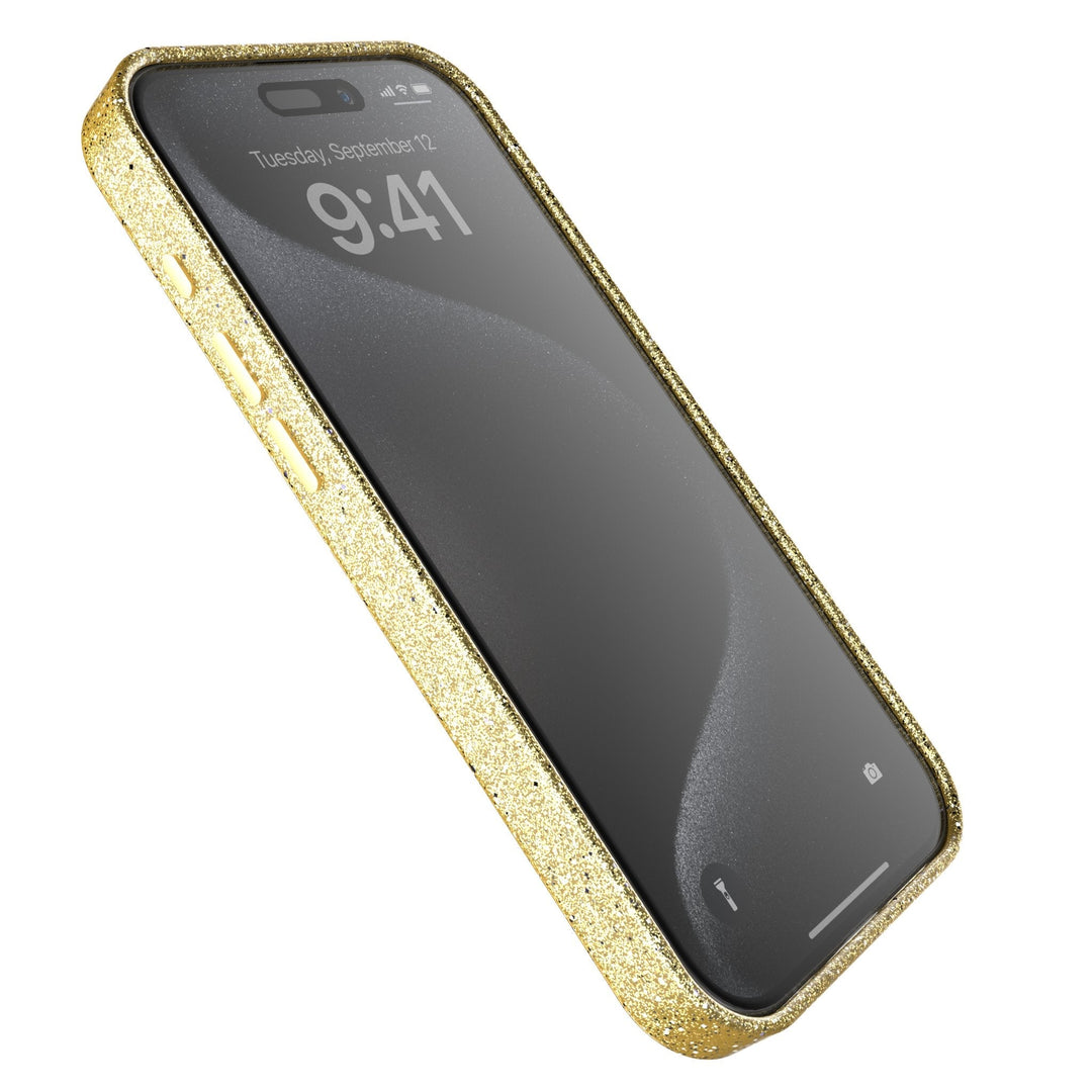 Vegas Golden Knights Sidebar Bling Gold Phone Case - Phone