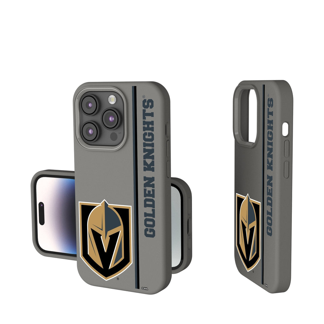 Vegas Golden Knights Sidebar Soft Touch Phone Case - Phone