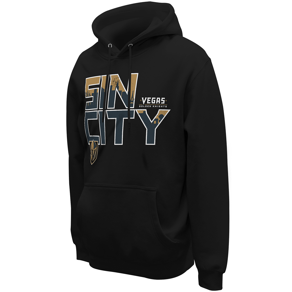 Vegas Golden Knights Sin City Hideaway Hood - BLACK / SM