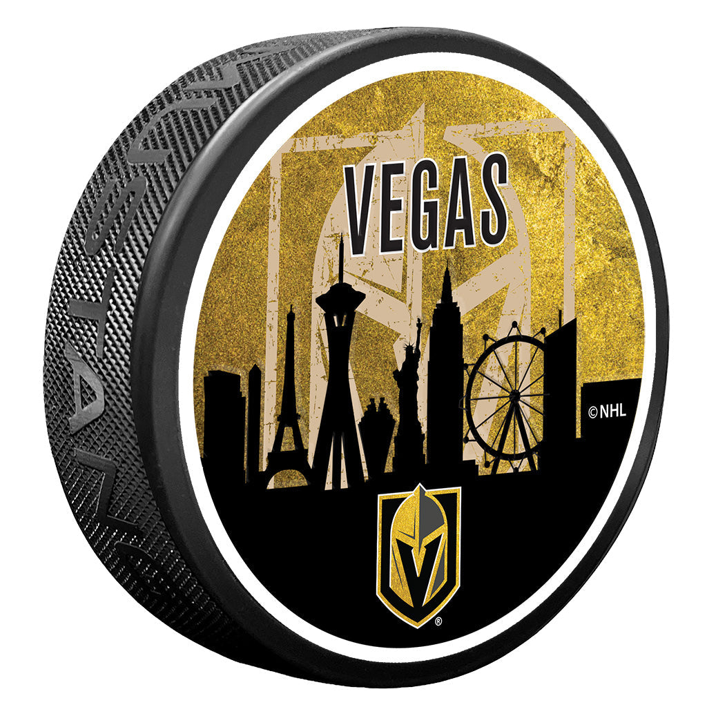 Vegas Golden Knights Skyline Puck - Puck