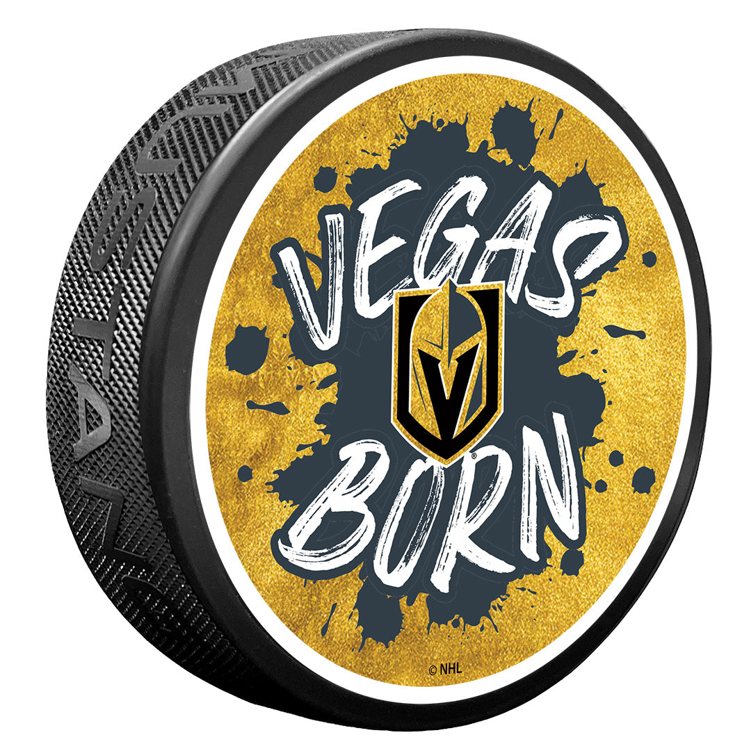 Vegas Golden Knights Slogan Puck - Puck