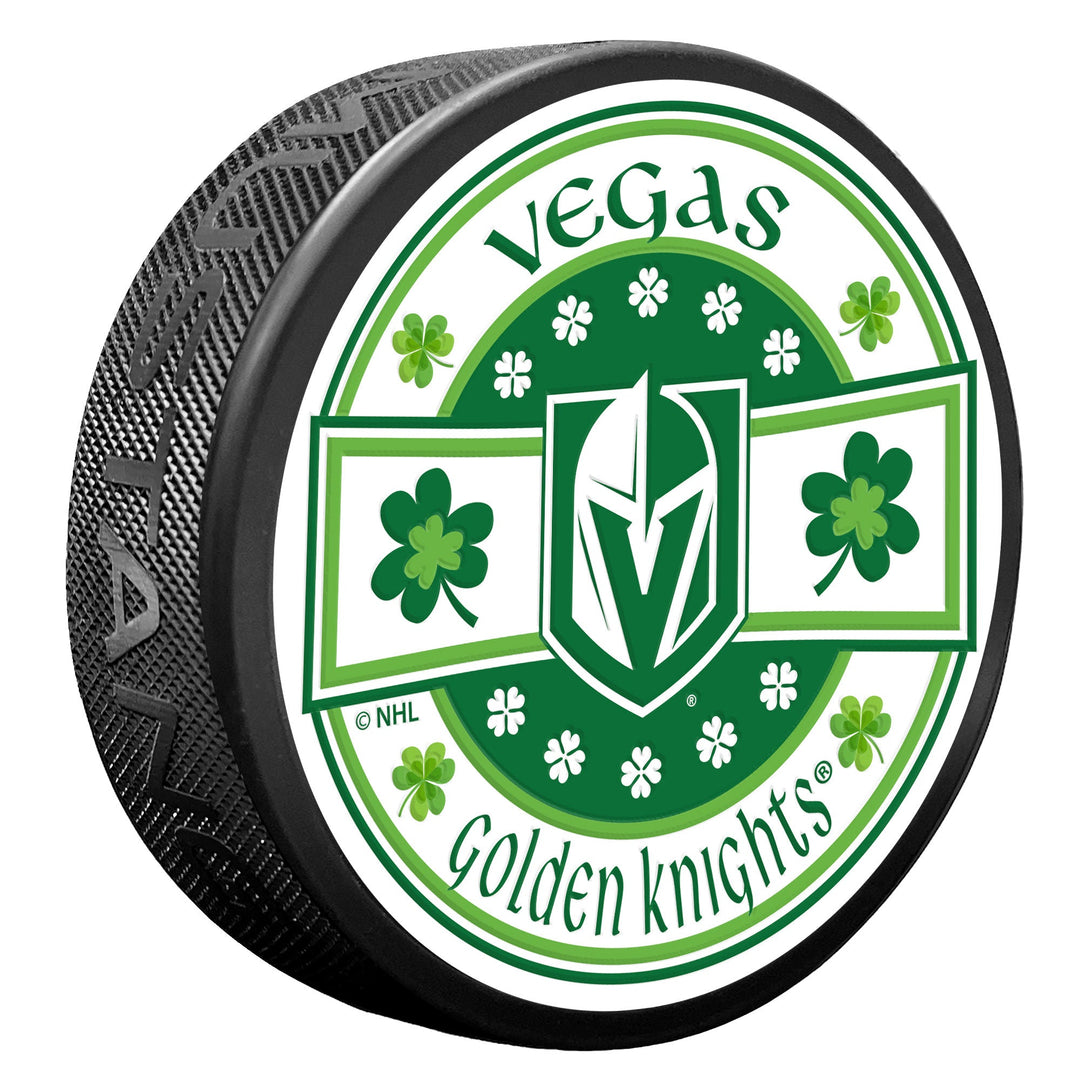 Vegas Golden Knights St. Patrick’s Day Puck - Puck