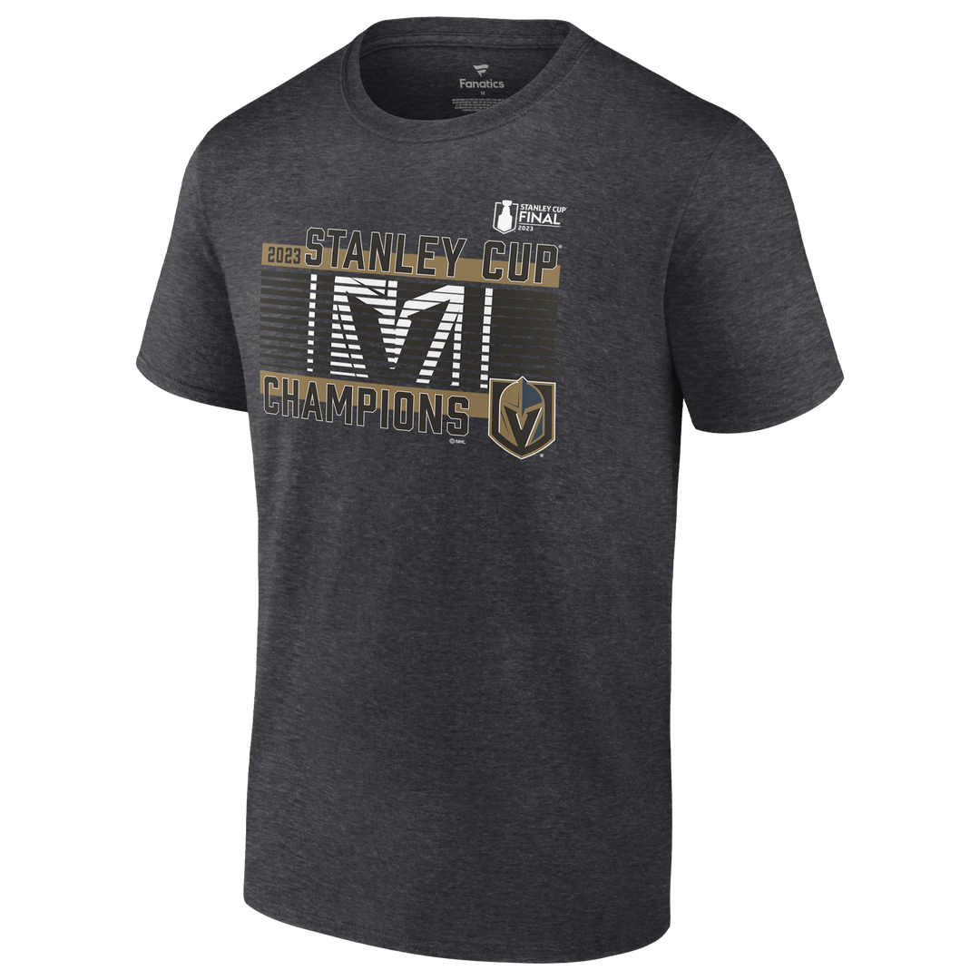 Vegas Golden Knights Stanley Cup Champions Gray Roster Tee