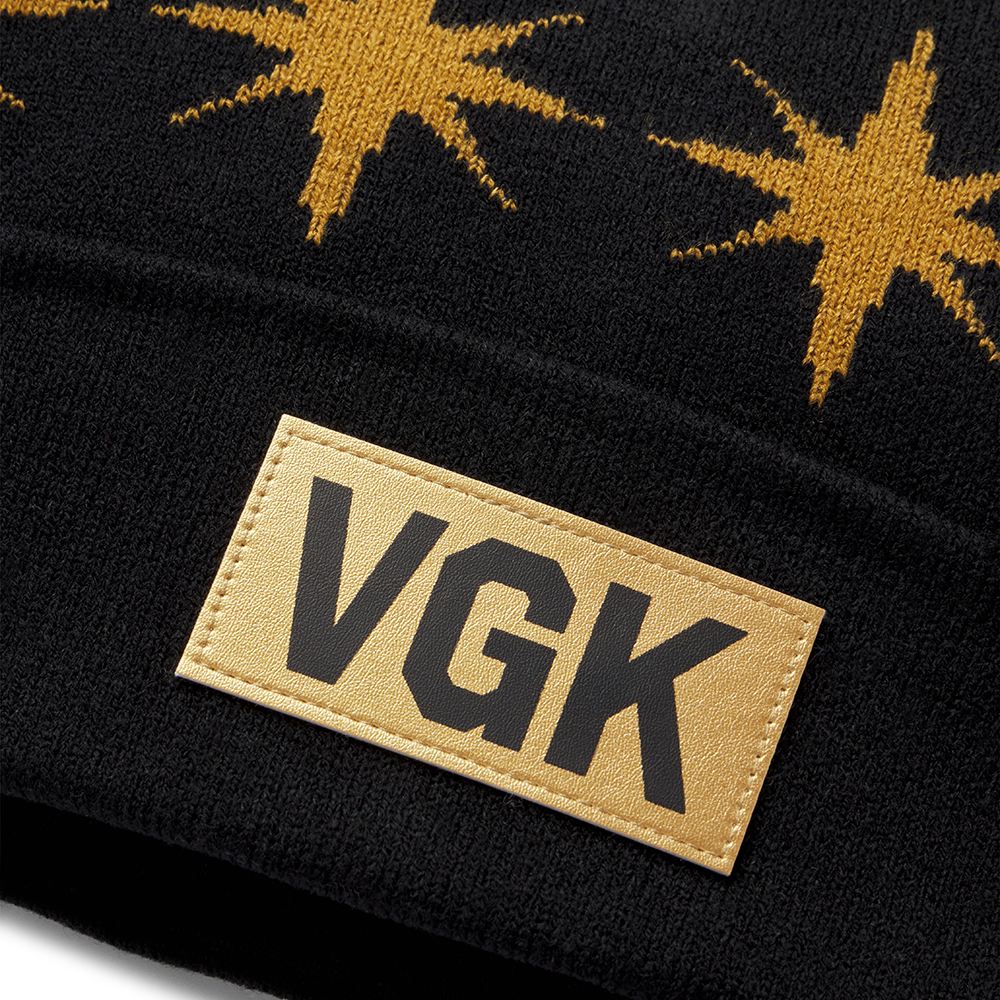 Vegas Golden Knights Starburst Knit Cap - Headwear