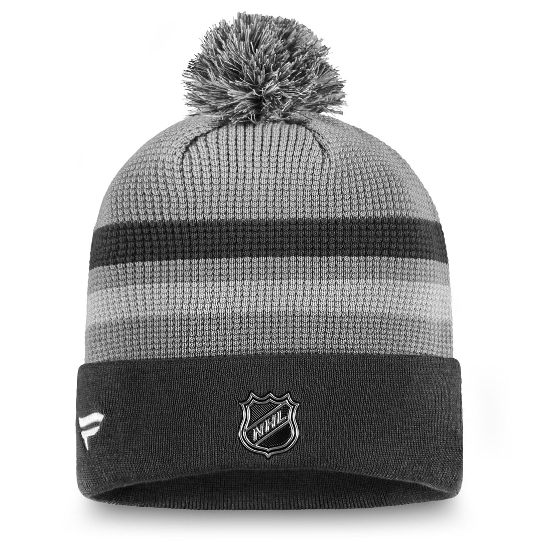 Vegas Golden Knights Striped Cuffed Knit Cap - Headwear