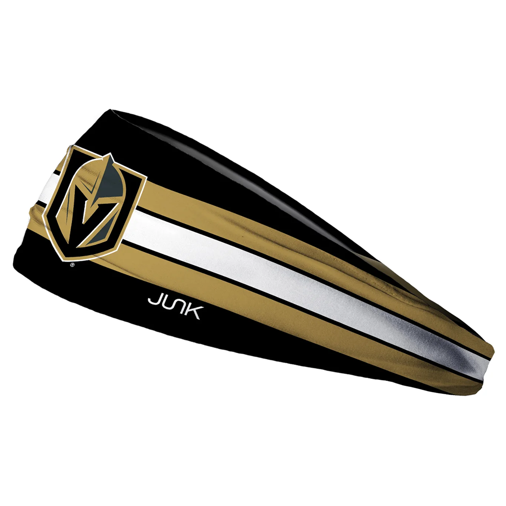 Vegas Golden Knights Striped Headband - Headwear