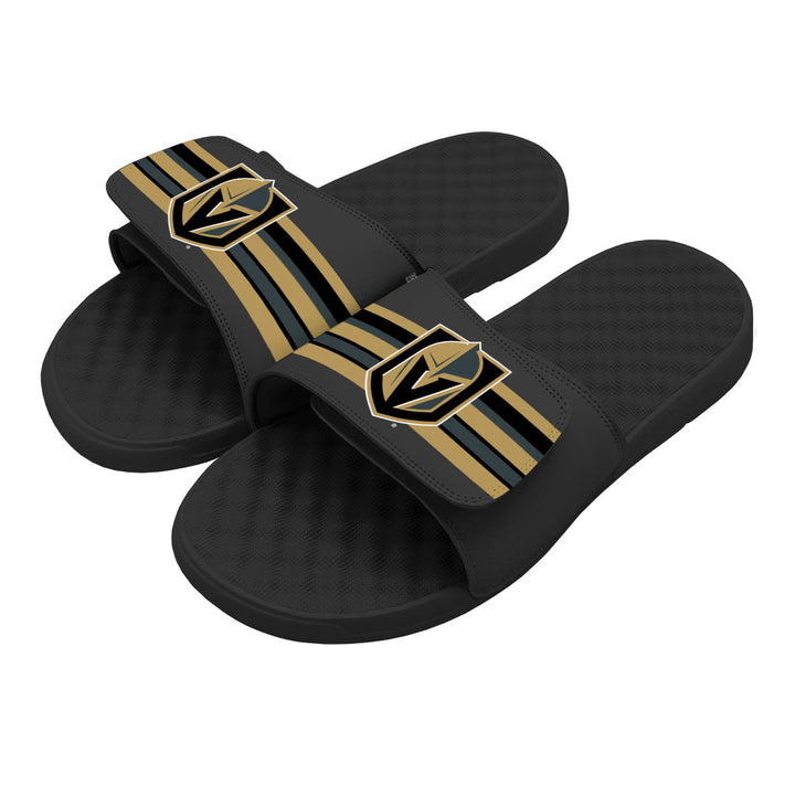 Vegas Golden Knights Stripes Slides - NHL Slides