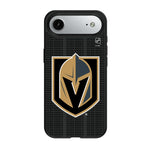 Vegas Golden Knights Text Backdrop MagSafe Compatible Phone Case for Apple iPhone - Vegas Team Store