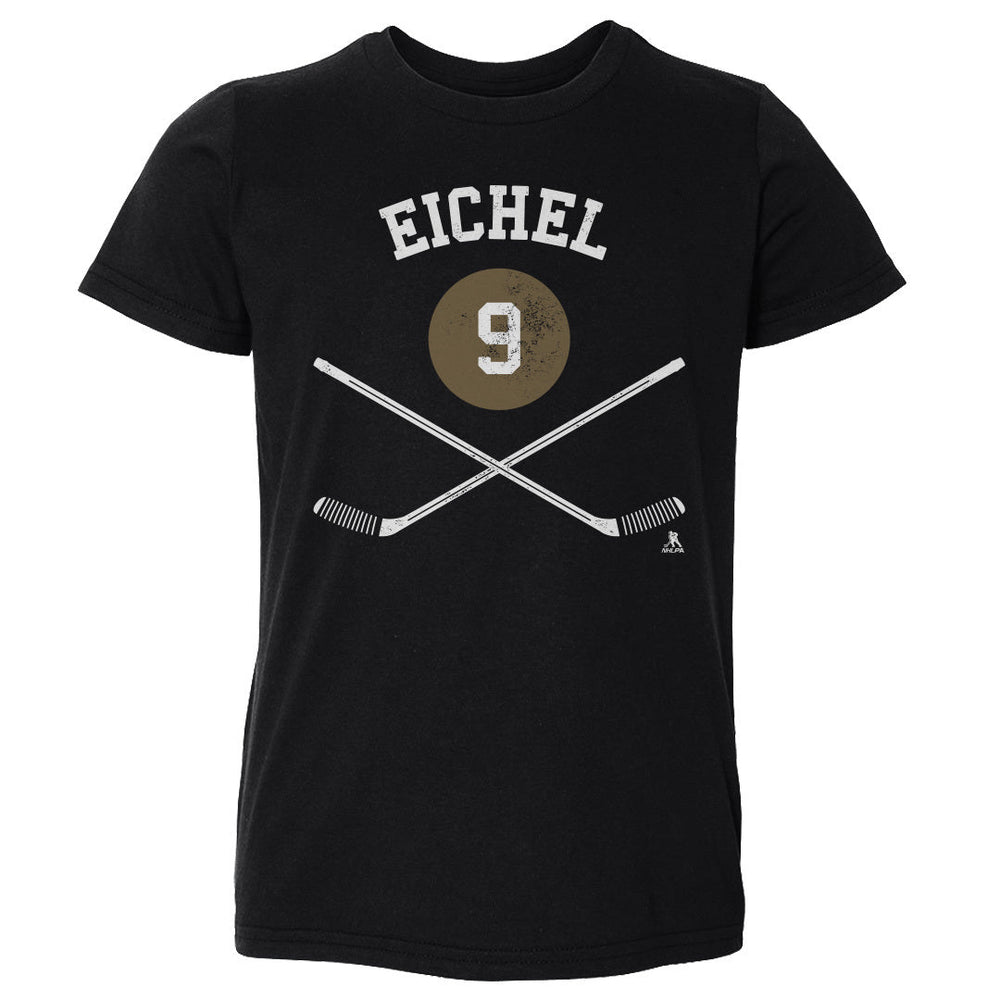 Vegas Golden Knights Toddler Jack Eichel Cross Sticks Tee