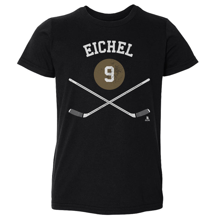 Vegas Golden Knights Toddler Jack Eichel Cross Sticks Tee