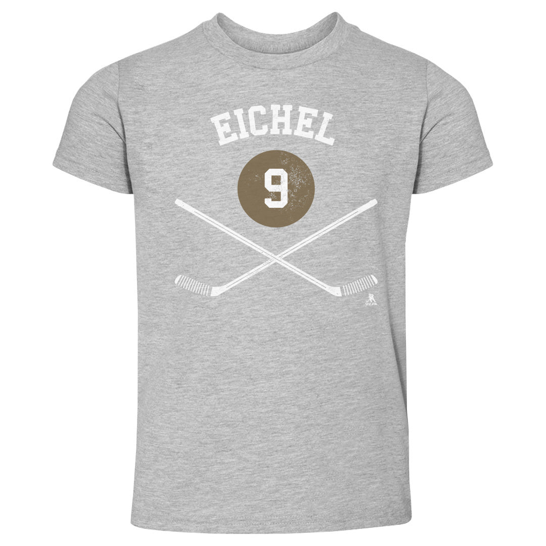 Vegas Golden Knights Toddler Jack Eichel Cross Sticks Tee