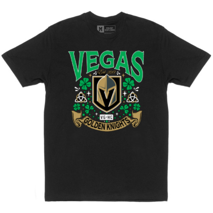 Vegas Golden Knights Violent Gentlemen 2023 St. Patrick’s