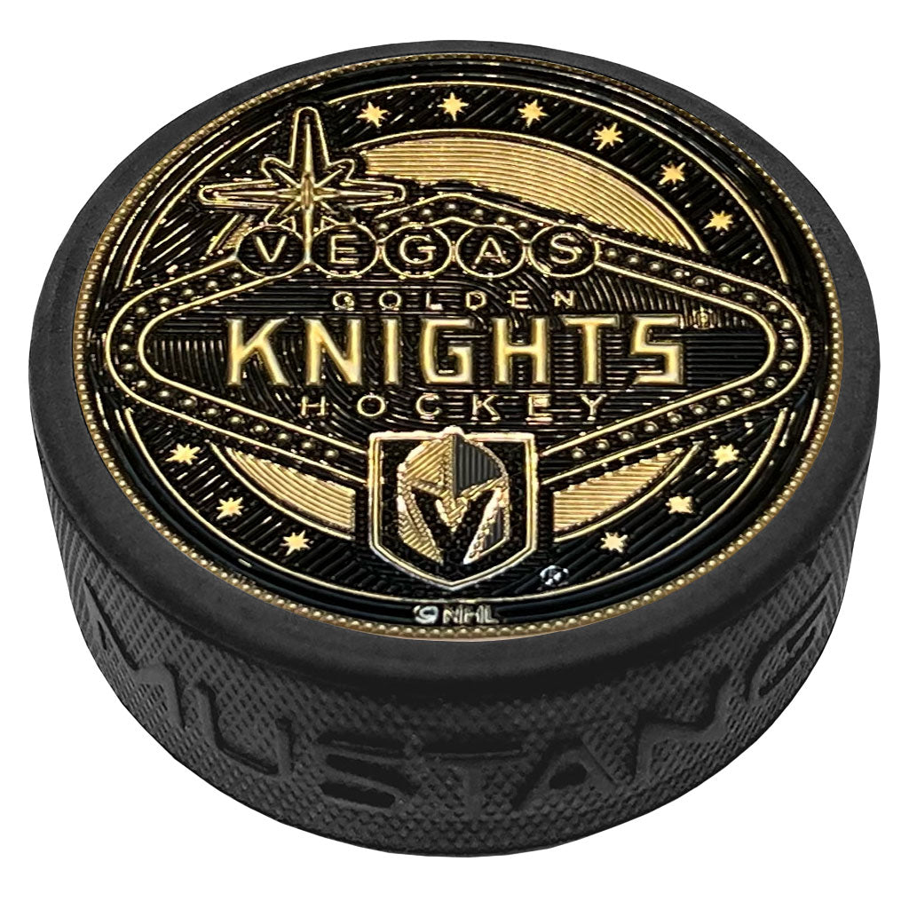 Vegas Golden Knights Welcome To Vegas Trimflexx Puck - Puck