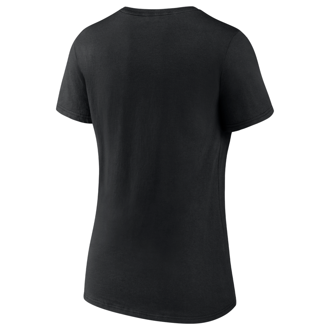 Plain black crew neck t-shirt from Official VGK Merchandise for Vegas Golden Knights fans