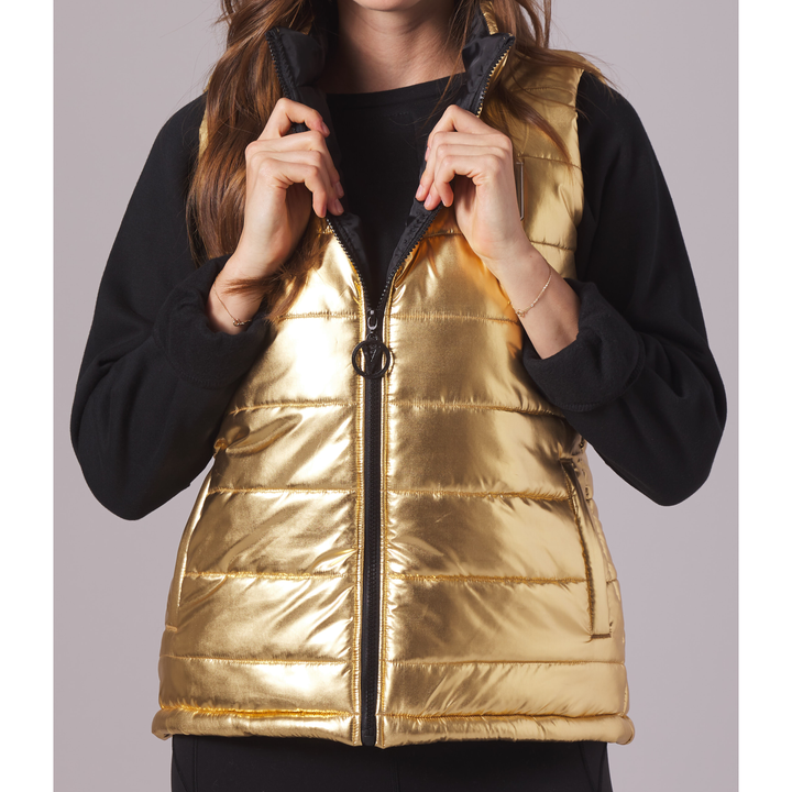 Vegas Golden Knights Women’s Puffer Vest - Outerwear