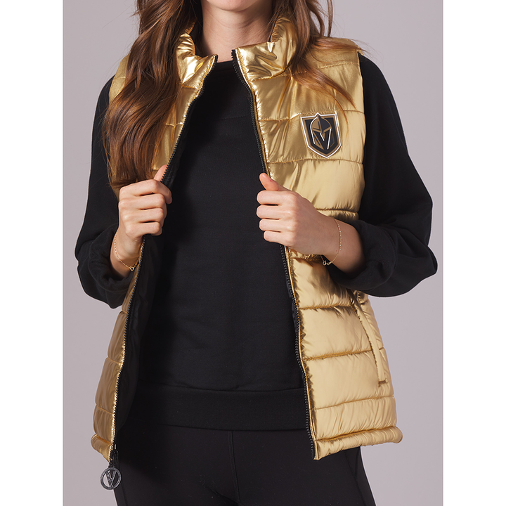 Vegas Golden Knights Women’s Puffer Vest - Outerwear