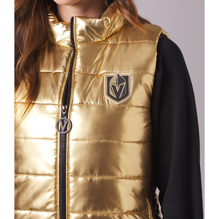 Vegas Golden Knights Women’s Puffer Vest - Outerwear