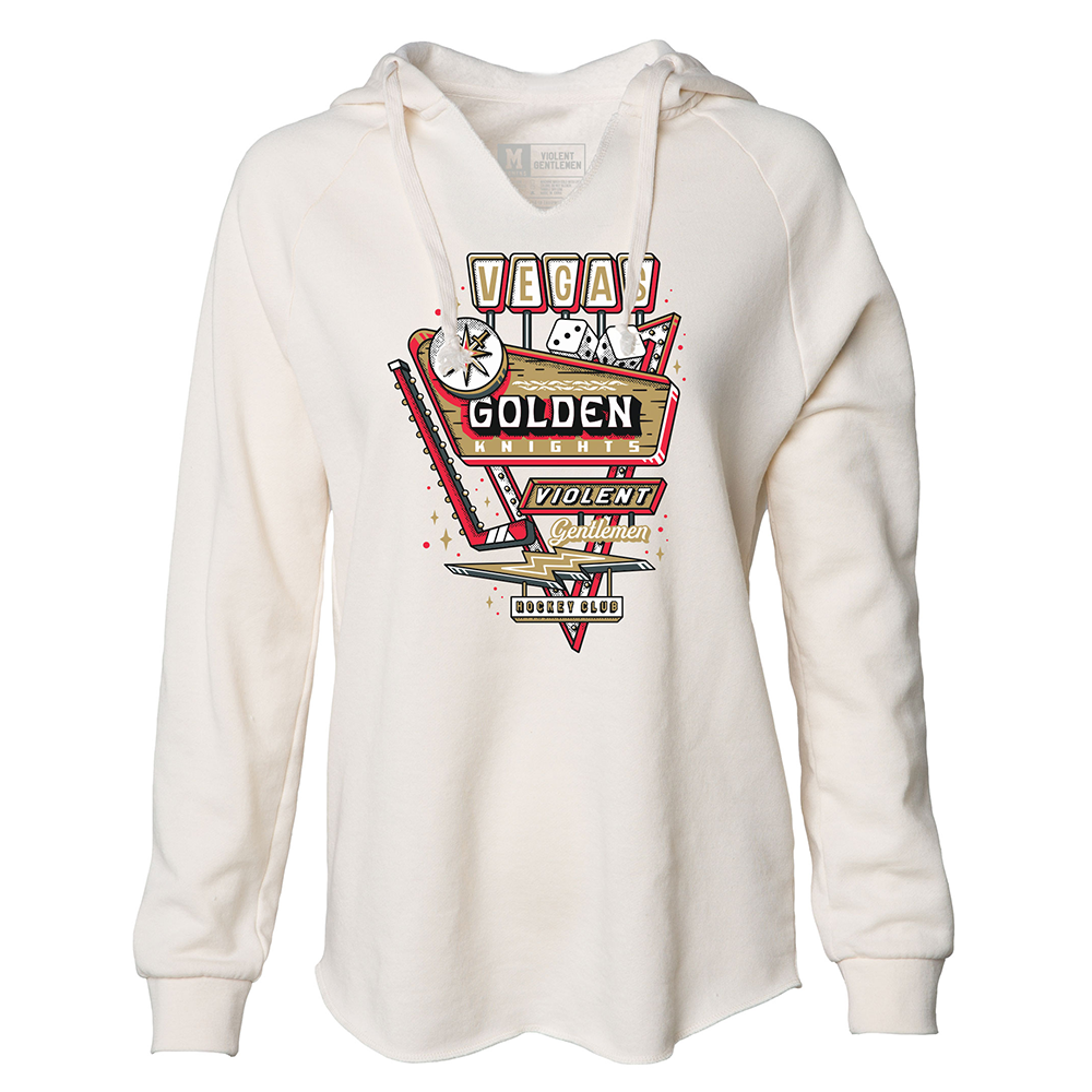 Vegas Golden Knights Women’s Retro Diner Hoodie - Outerwear