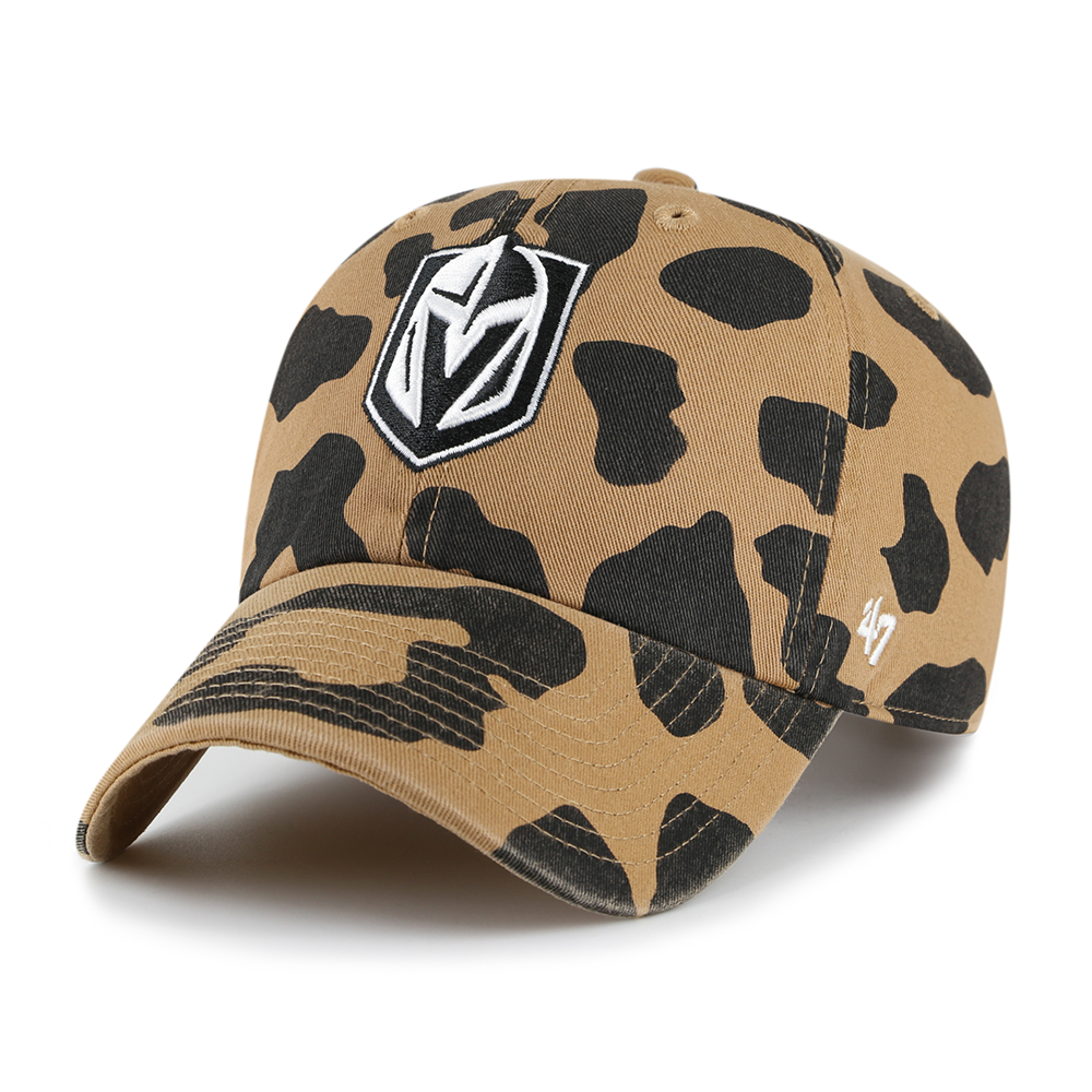 Vegas Golden Knights Women’s Rosette Clean Up Cap - TAN