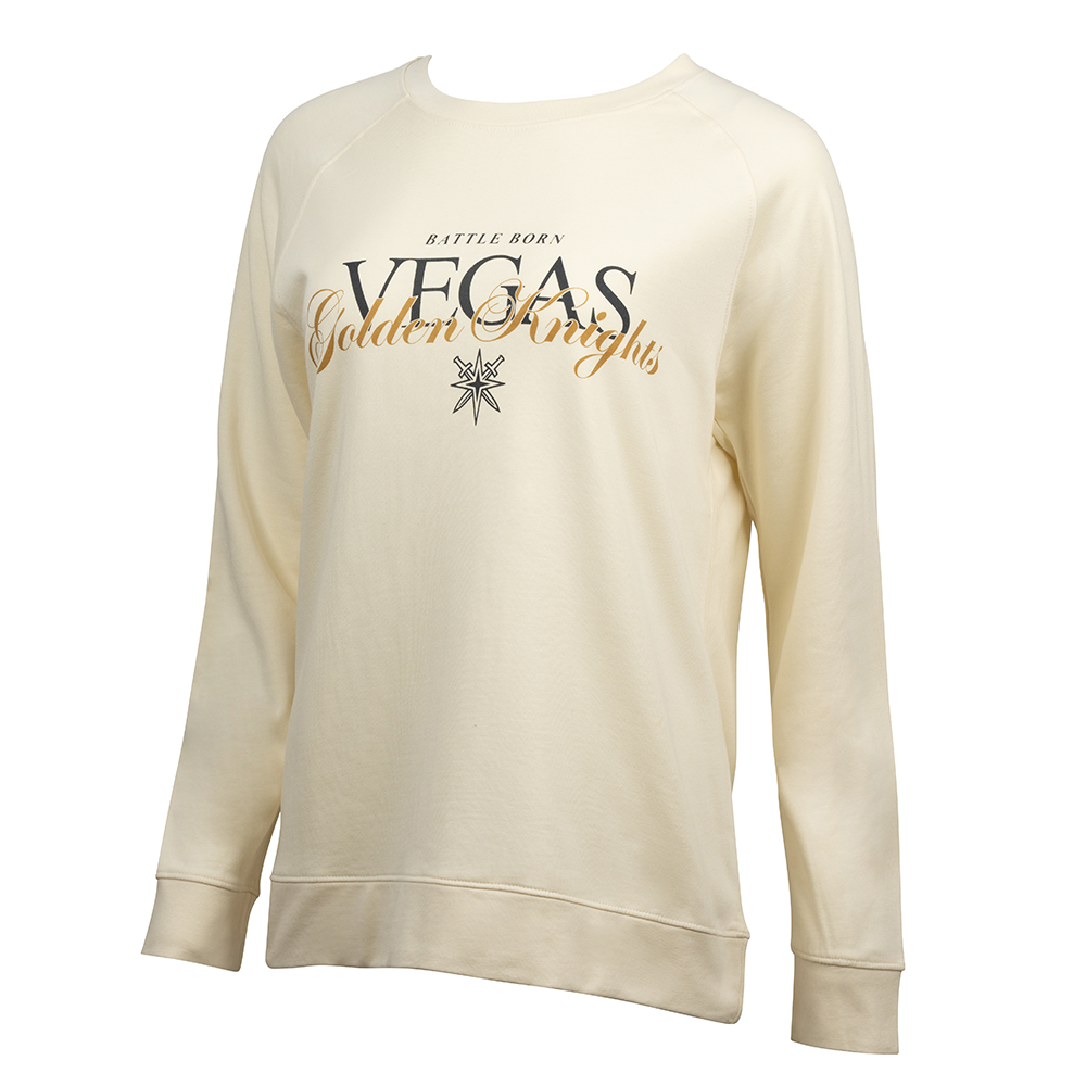 Vegas Golden Knights Women’s Script Crewneck - Outerwear