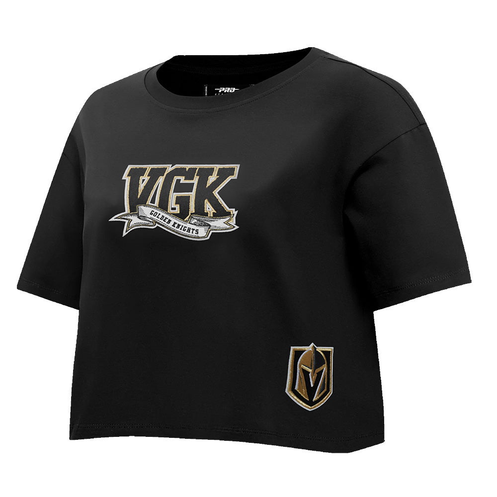 Vegas Golden Knights Women’s Team Pennants Boxy Tee - Shirt