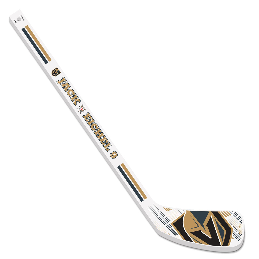 Vegas Golden Knights Wood Splatter Jack Eichel Mini Stick