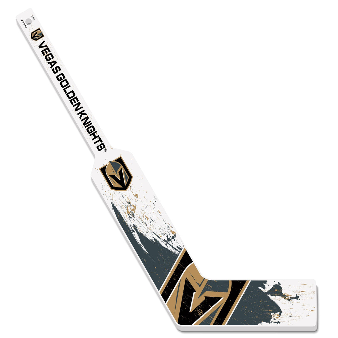 Vegas Golden Knights Wood Splatter Mini Goalie Stick