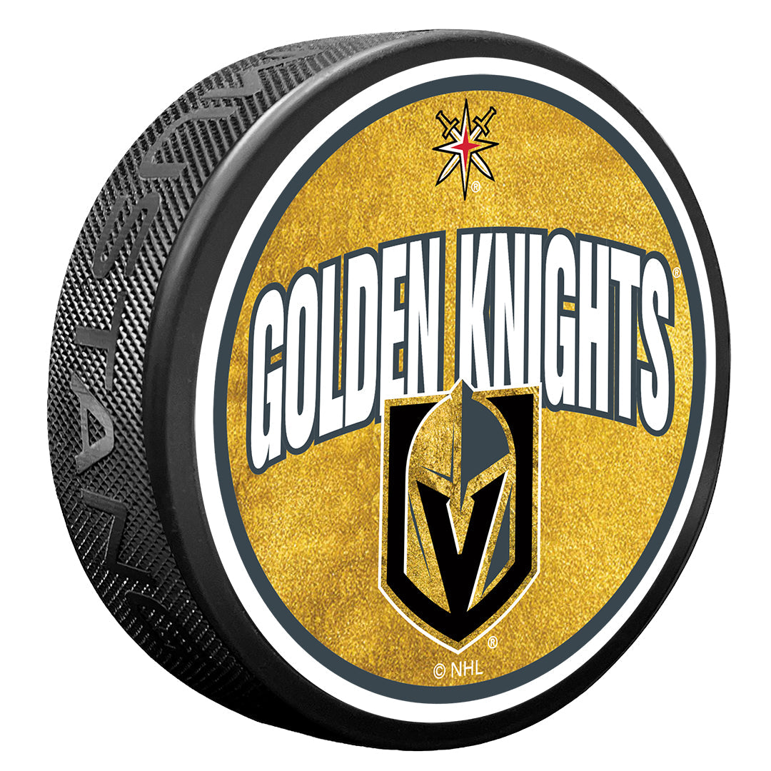 Vegas Golden Knights Wordmark Puck - Puck