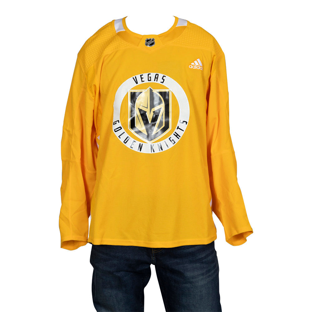 Vegas Golden Knights Yellow Practice Jersey - Size 56