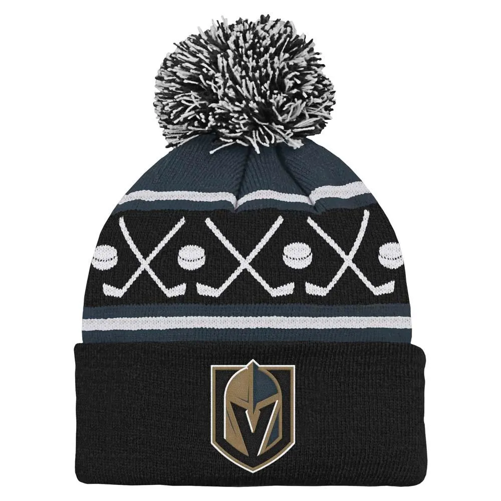 Vegas Golden Knights Youth Face Off Knit - Headwear