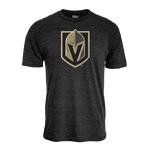 Vegas Golden Knights Youth Gray Primary Mascot Tee - BLACK