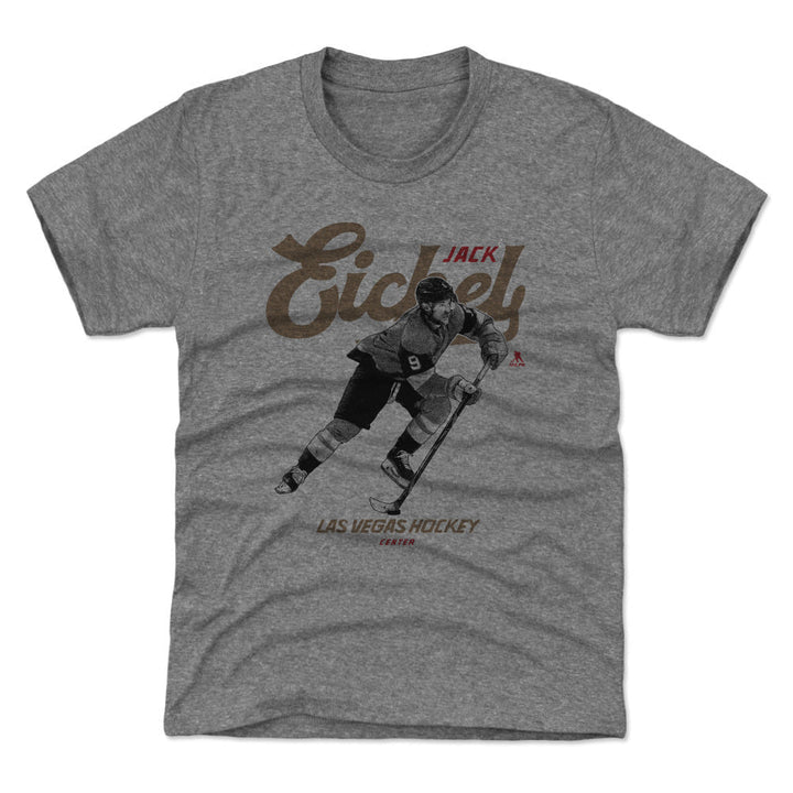 Vegas Golden Knights Youth Jack Eichel Vegas Vintage Tee