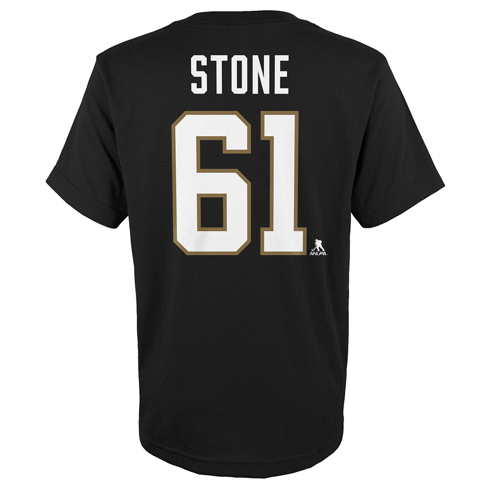 Vegas Golden Knights Youth Mark Stone Name & Number Tee