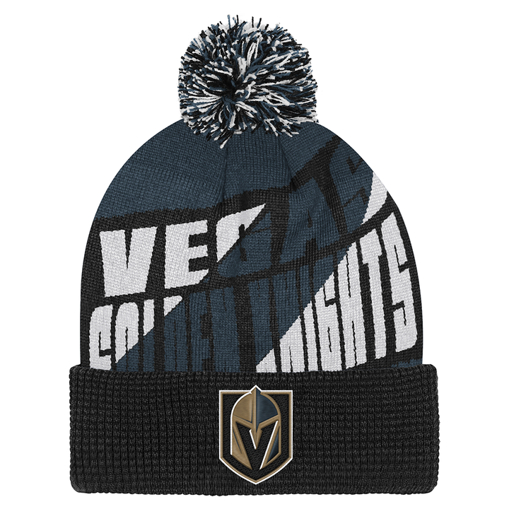 Vegas Golden Knights Youth Propel Pom Knit - Headwear