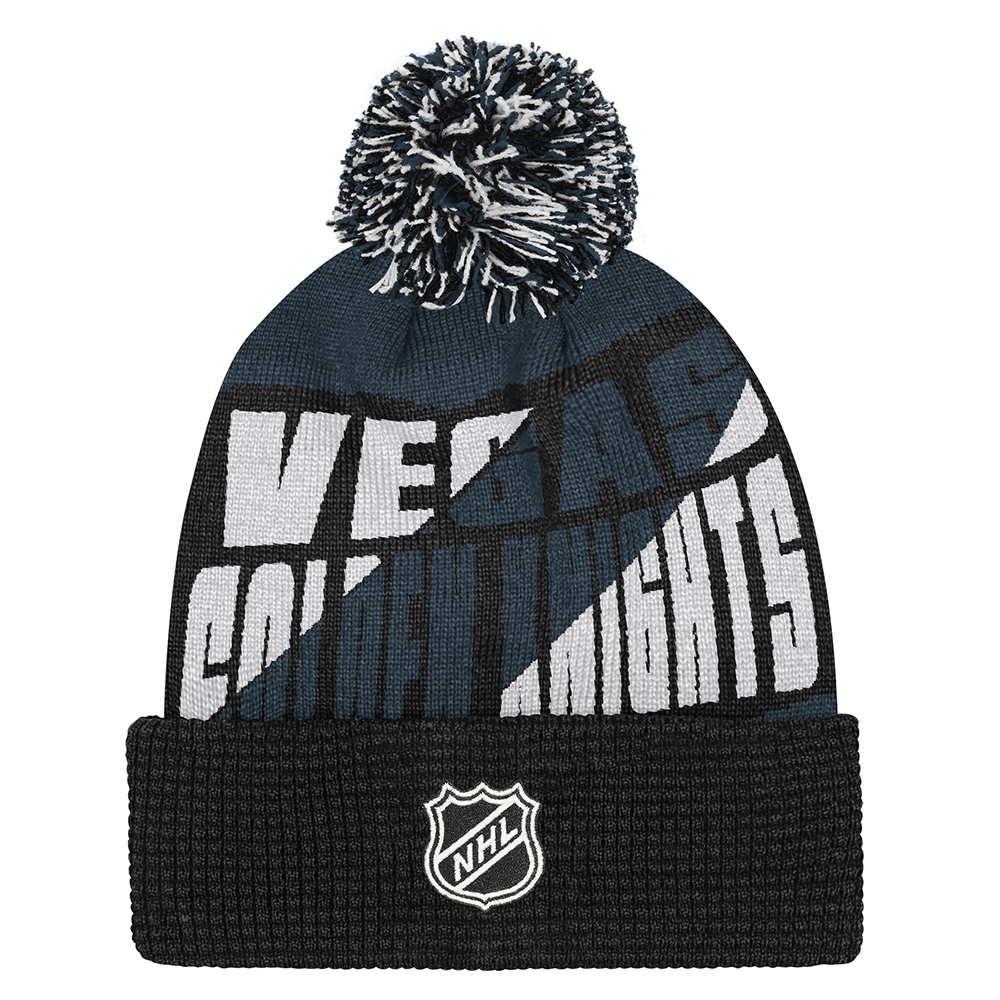 Vegas Golden Knights Youth Propel Pom Knit - Headwear