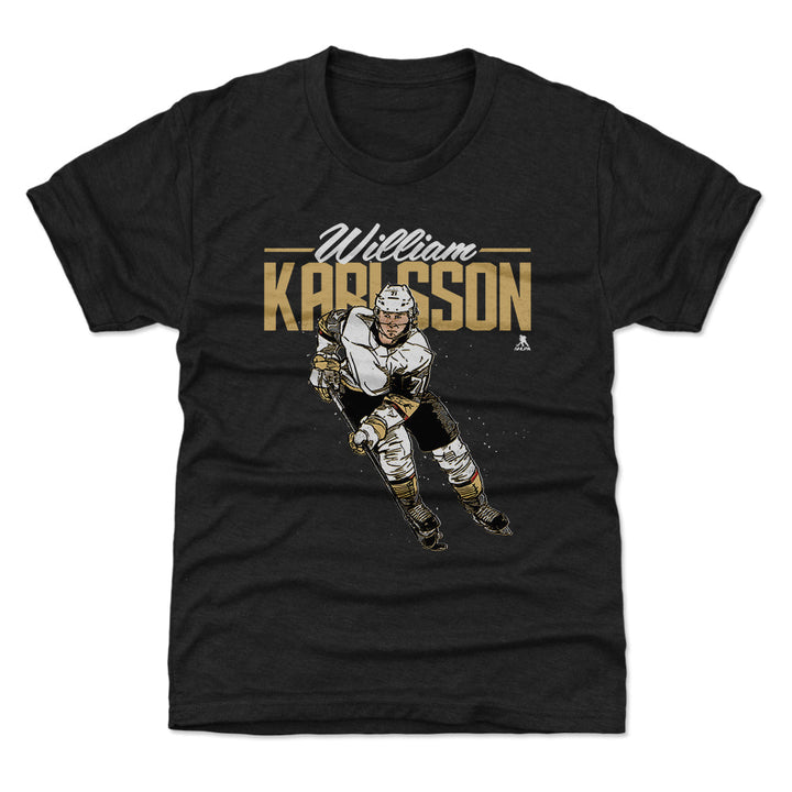 Vegas Golden Knights Youth William Karlsson Grunge Tee