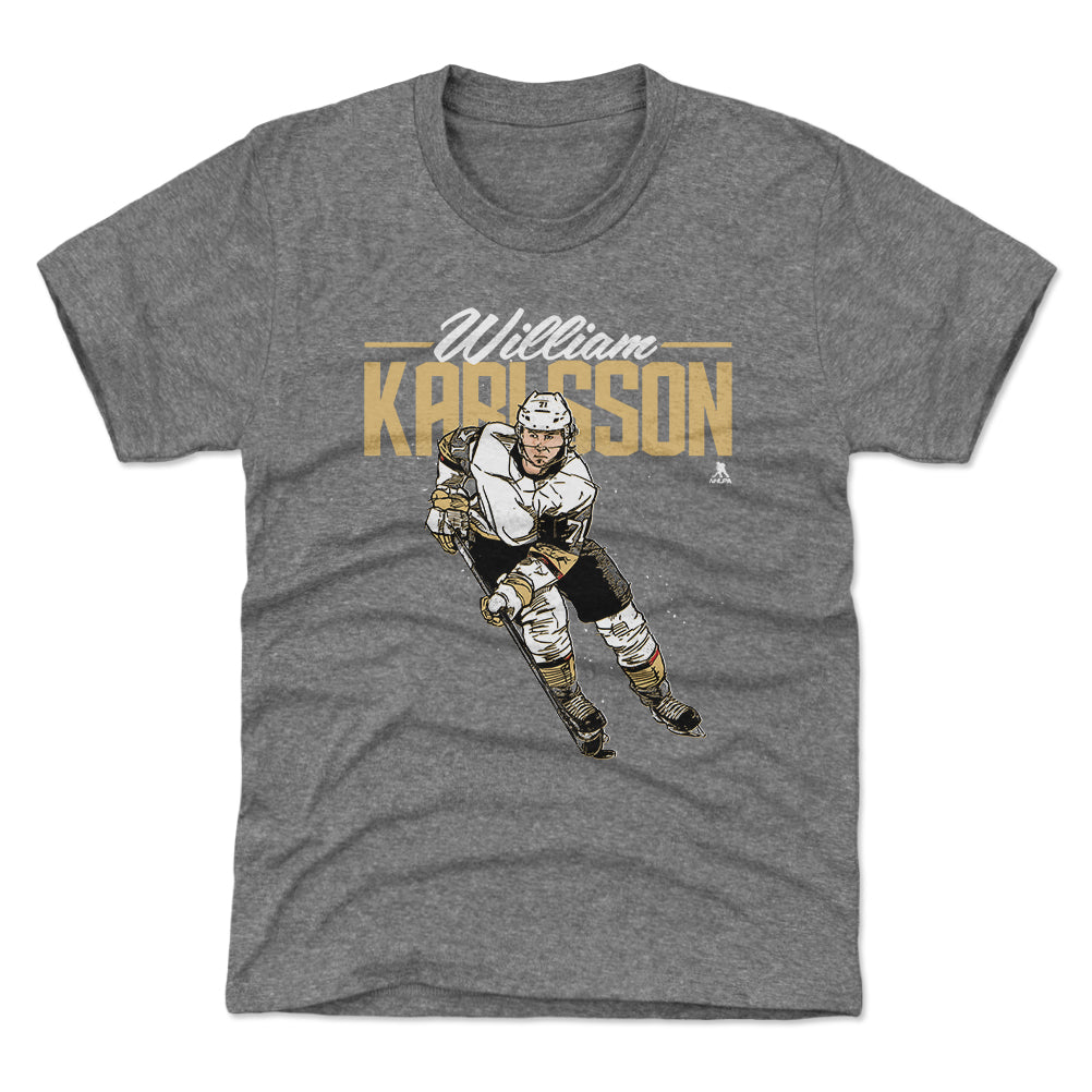 Vegas Golden Knights Youth William Karlsson Grunge Tee