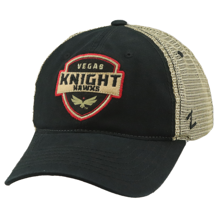 Vegas Knight Hawks Dunbar Trucker Cap - TAN GREY / OSFM