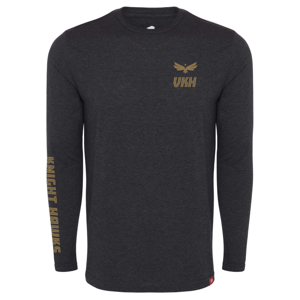 Vegas Knight Hawks Men’s Long Sleeve Comfy Tee - Shirt