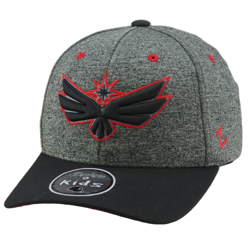 Vegas Knight Hawks Youth Playroom Cap - BLACK RED / OSFM