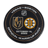 VGK vs BOS Warm-Up Puck - 10/16/25